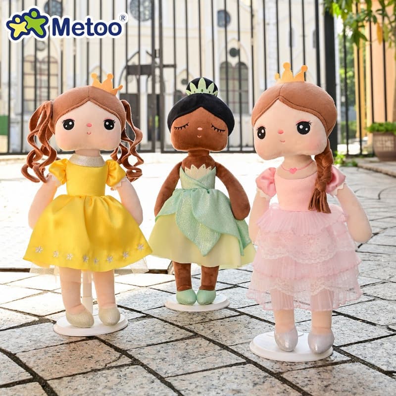 Boneca De Pelúcia Metoo Plushies Para Crianças Original Novo Conto De Fadas Princesa Jasmim Fofo