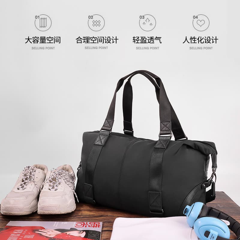 High-End bolsa de viagem de curta distância masculina esportes lazer ginásio saco de viagem de negócios bolsa masculina
