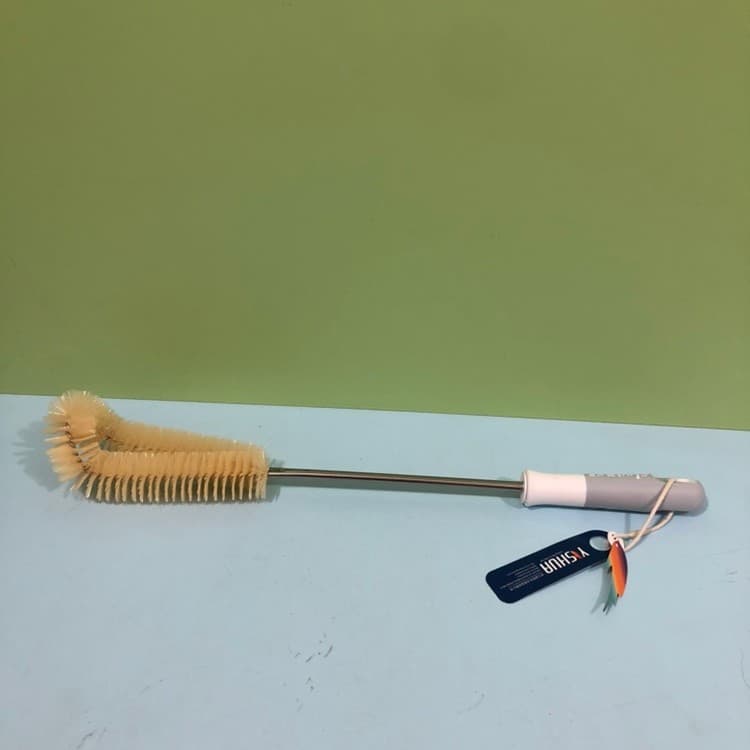 Yi escova 603 alça longa copo escova copo de água copo de chá escova garrafa de leite escova de náilon puro balde escova