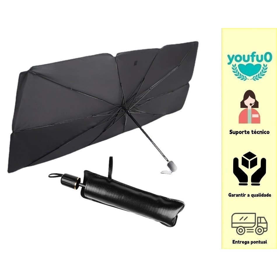 Protetor solar pára-brisa viseira solar portátil carro protetor solar capa tamanho ajustável 140*75cm