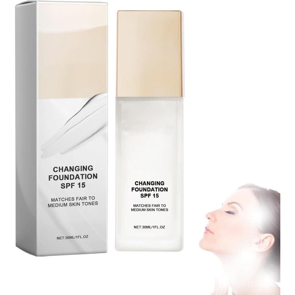 Base Mágica que Muda de Cor Skye, Corretivo de Maquiagem para Pele Madura que Muda de Cor, BB Cream para Pele Quente e I