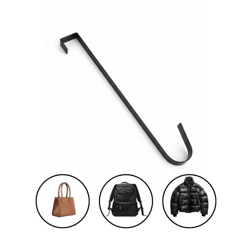 Suporte Para Mochila Gancho De Pendurar Roupas Na Porta Zarodecor Multiuso decorativo pratico