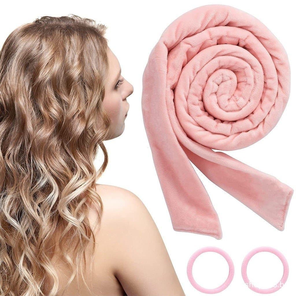 Haste De Ondulação Sem Calor , Faixa De Cabeça Rolos De Cabelo Preguiçosos , Barra Macia Para Dormir , Formadores De Ond