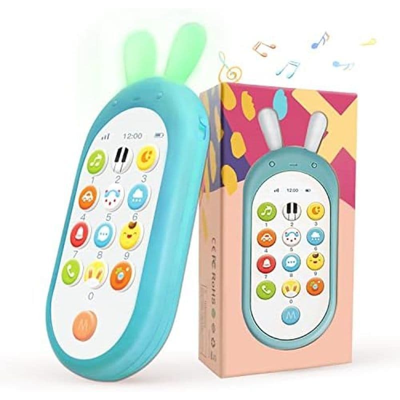 Brinquedo Para Celular Richgv Baby-Brinquedos De Aprendizagem Sensorial Com 12 Funções , Luz & amp ; Multi Efeitos Sonor