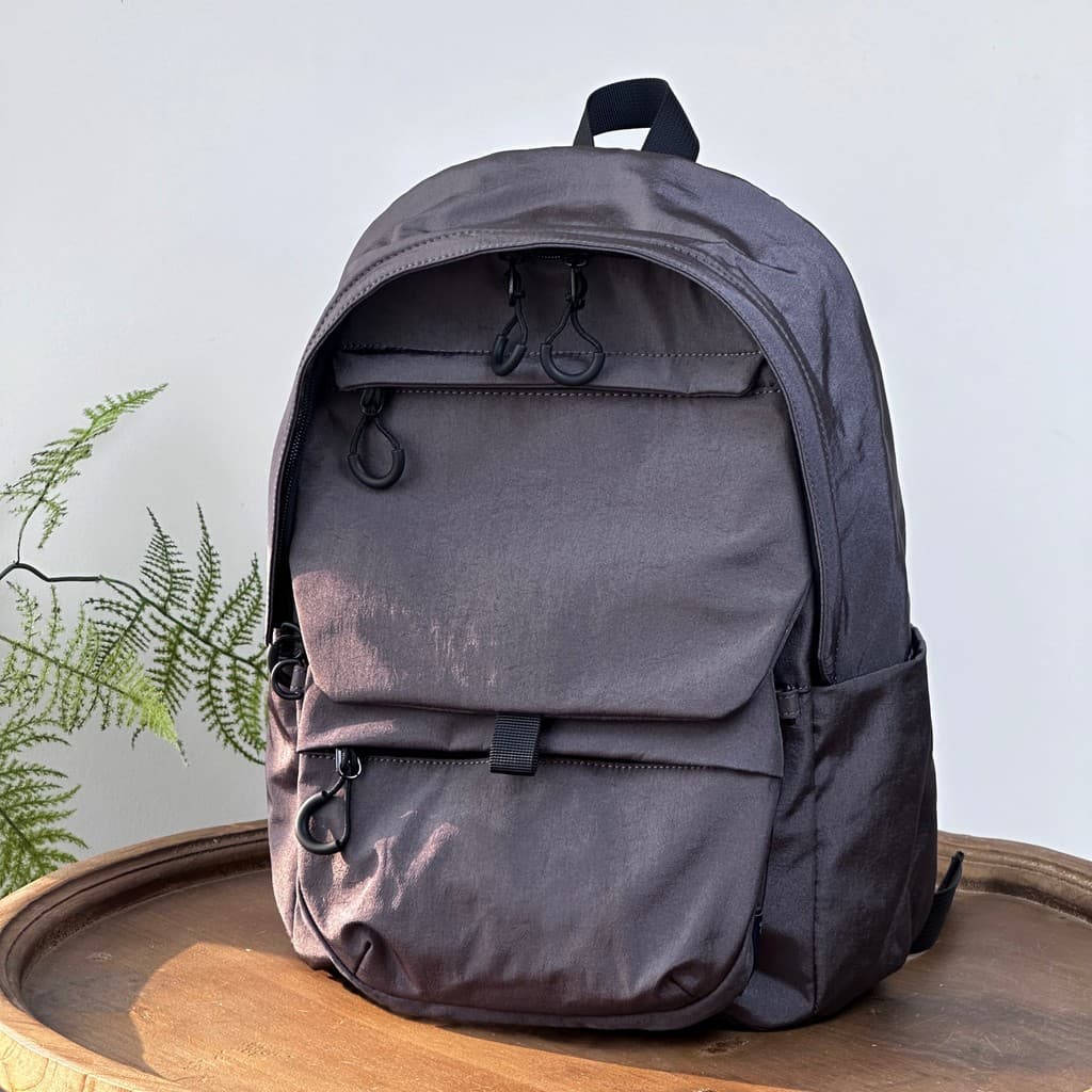 Alta qualidade!Contador genuíno leve mochila das mulheres dos homens saco de escola viagem à prova dwaterproof água moch