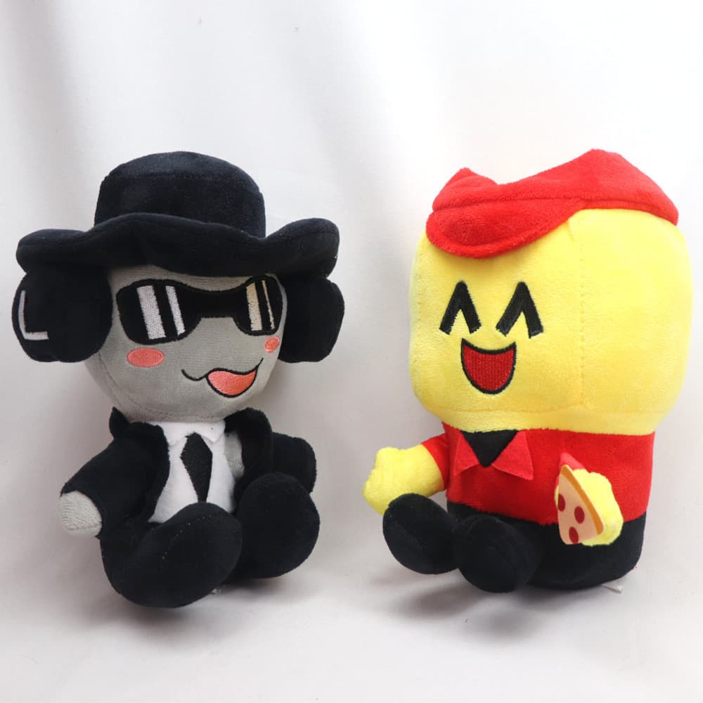 Roblox Forsaken Plushine Toy 20CM Chance Man Elliot Gubby Brinquedos De Pelúcia Para Crianças Presentes