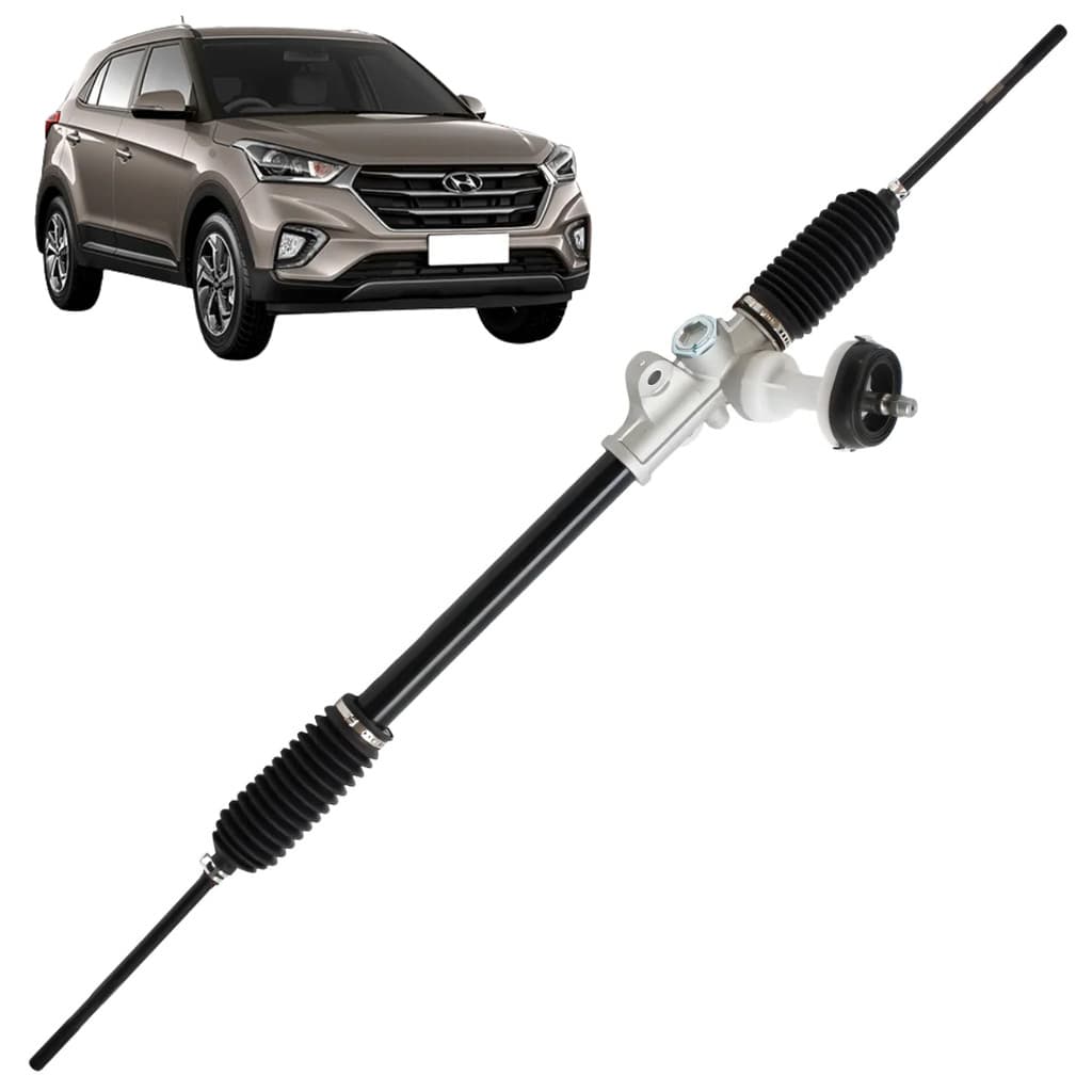 Caixa direção elétrica s/ pivô s/motor Creta 2017 a 2021