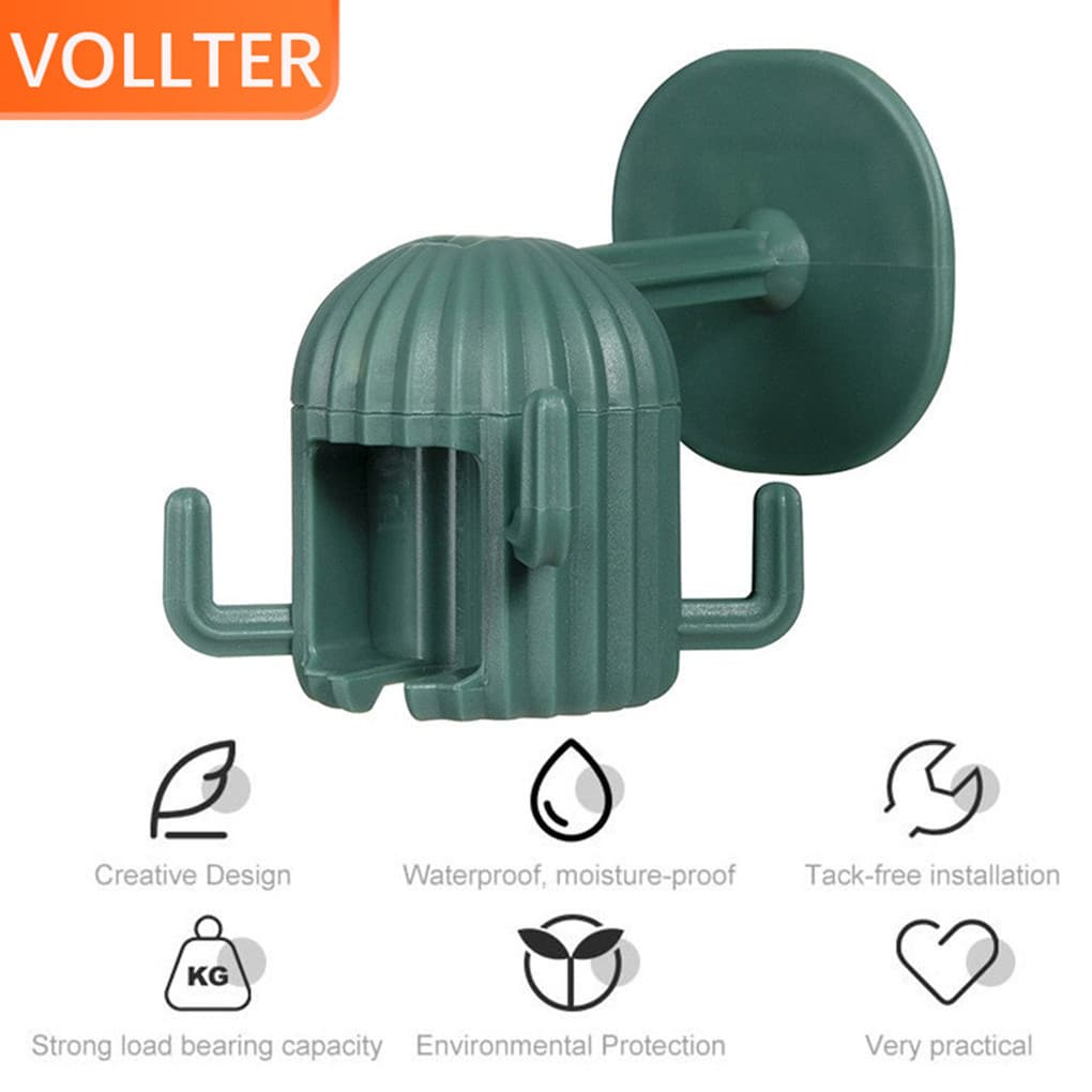 1/2/3 Cabide De Plástico Auto-Adesivo À Prova Dwaterproof Água Gancho Rotativo Interior Cozinha Banheiro Sala Extensão R
