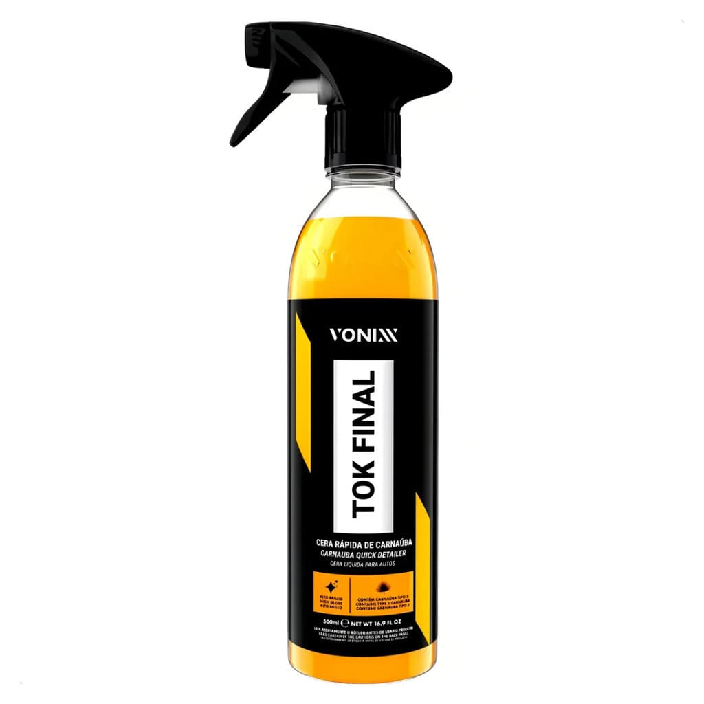 Cera Rápida De Carnaúba 500ml Vonixx Tok Final