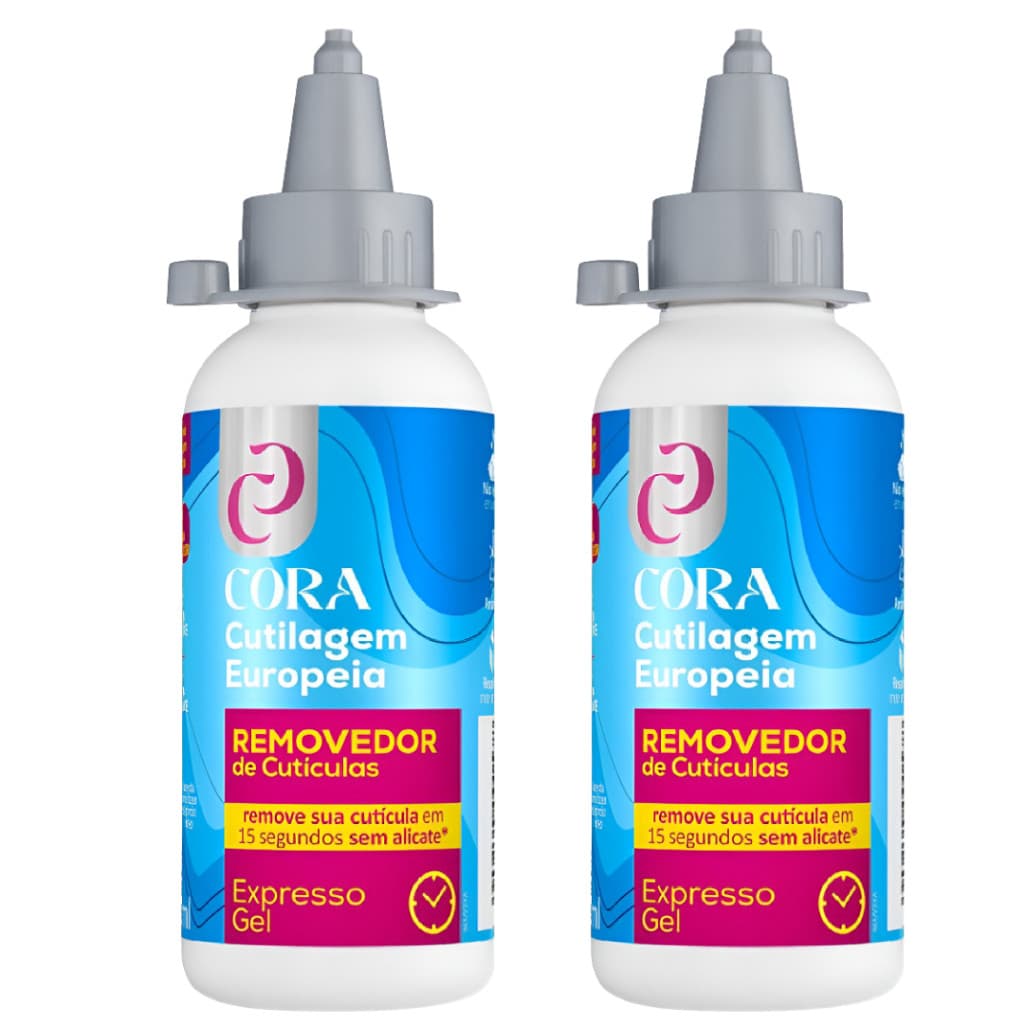 Removedor De Cuticulas Kinq Cora Esmaltes 100ml Gel Unha