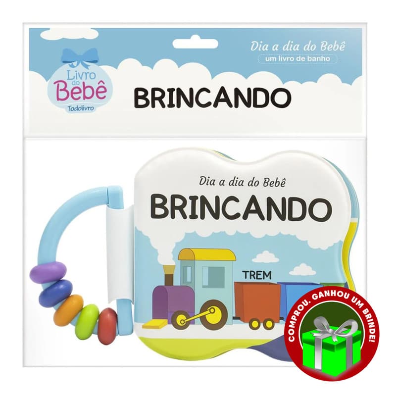 Dia a dia do Bebê Um Livro de Banho: Brincando SBN Crianças Filhos Infantil Desenho História