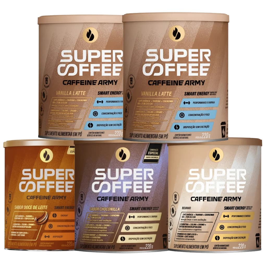 Supercoffee Classic Size (220g) - Caffeine Army