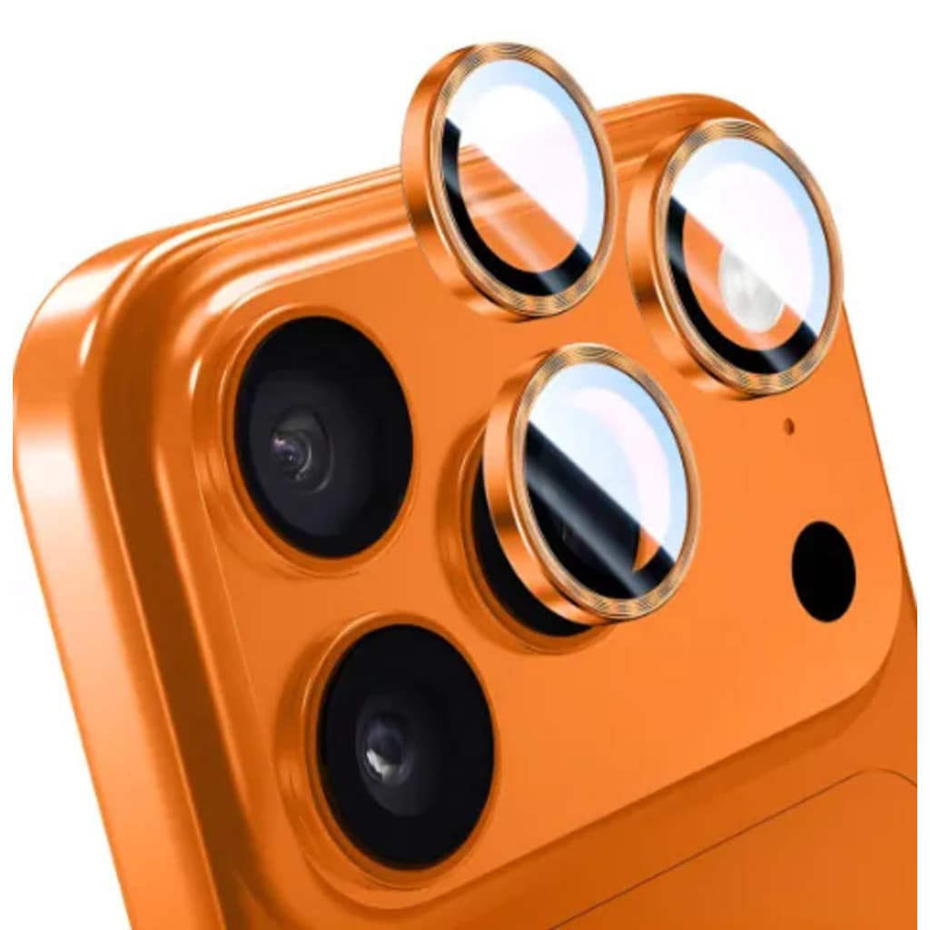 Kit Lente de Câmera Colorida para iPhone 17 17 Air 17 Pro 17 Pro Max – Proteção Premium