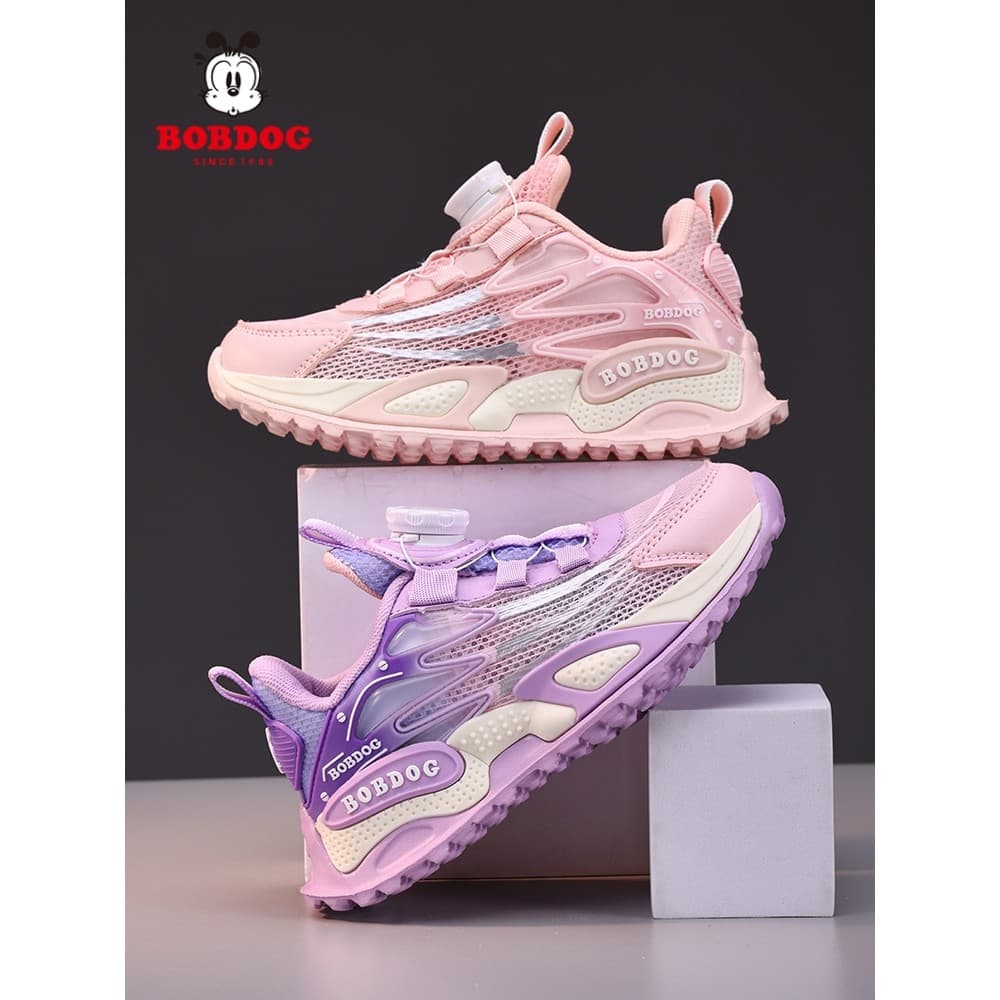 Bobo sapatos infantis para meninas sapatos esportivos primavera verão estilo 2026 novo estilo malha respirável leve têni