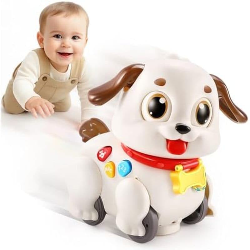 LUDILO Haste Brinquedos De Aprendizagem Para Meninos De 4 Anos E Brinquedo Infantil Do Bebê 6-12-18 Meses Musical Rastej