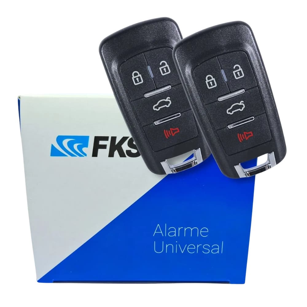 Alarme Automotivo Universal Fks Fk904 Cb Com Bloqueador