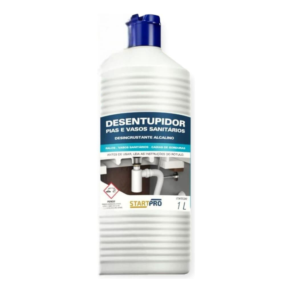 DESENTUPIDOR PIAS VASOS SANITARIOS STARTPRO 1L