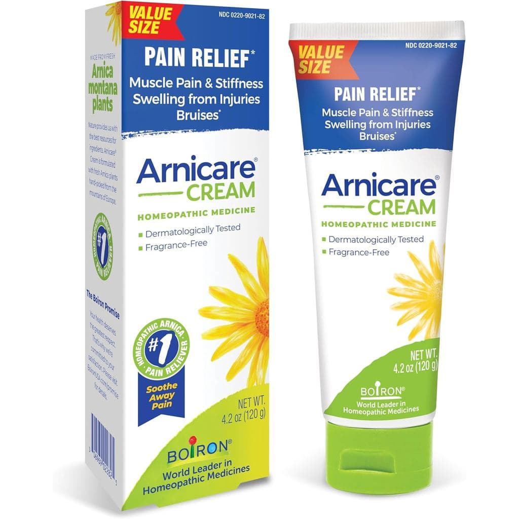 Creme Boiron Arnicare para Dores nas Articulações, Dores Musculares, Inchaço, Dor, Rigidez e Hematomas - Rápida Absorção
