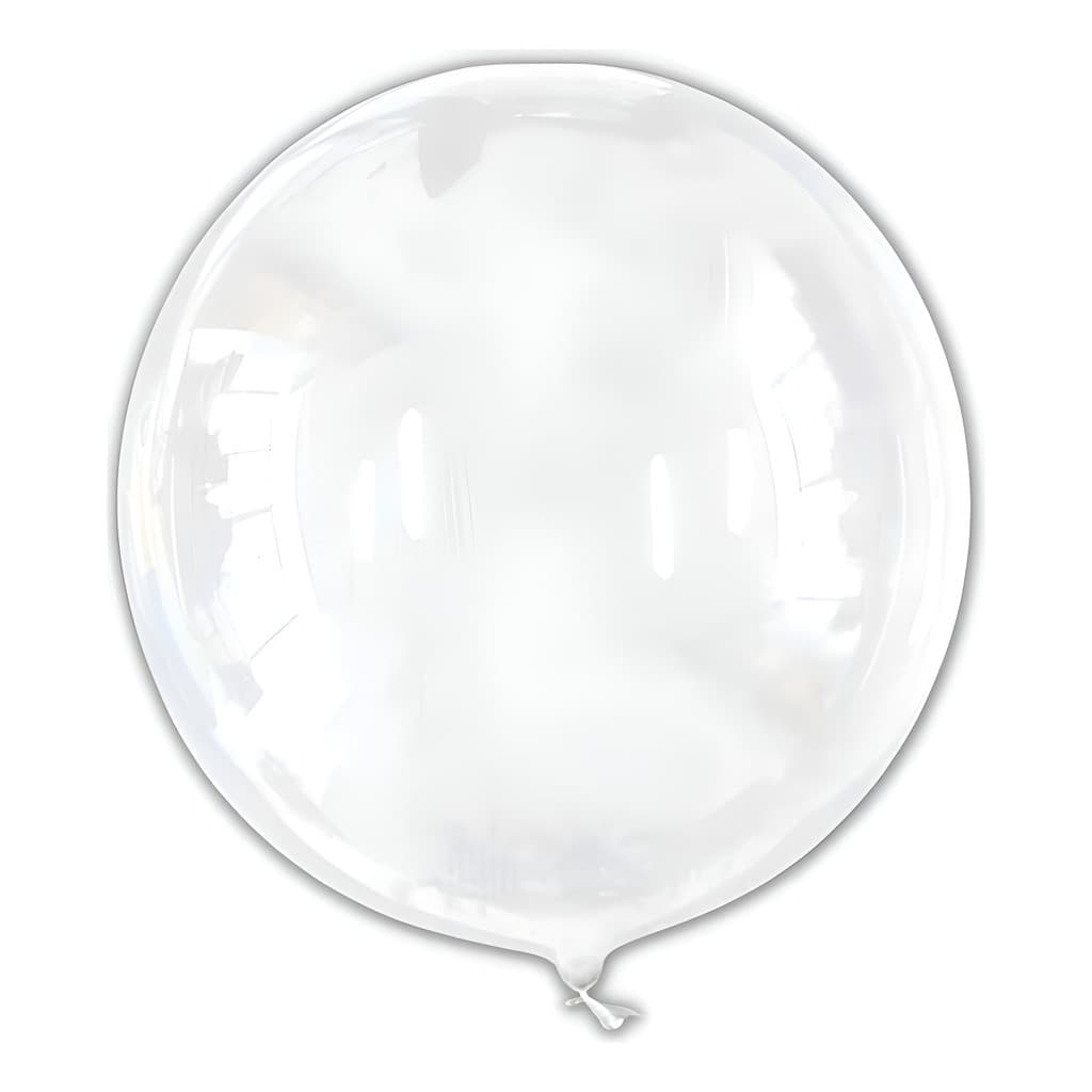 Balão Bubble 60 Cm Grande Kit C/ 10 Unidades Cesta Presente