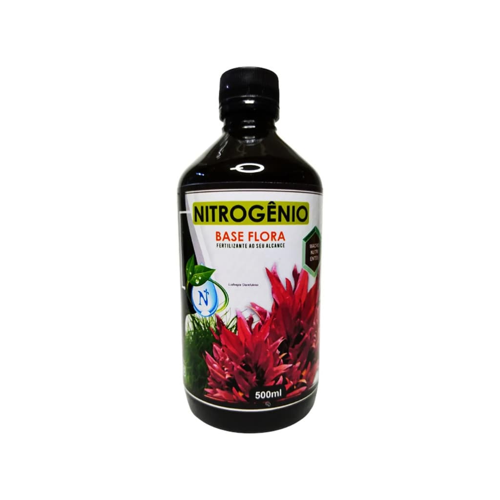 Fertilizante Nitrogênio P/aquários 500 Ml Base Flora