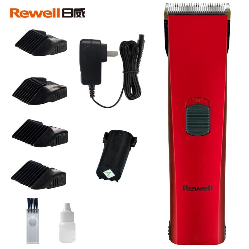 Riwei máquina de cortar cabelo elétrica máquina de cortar cabelo adulto crianças máquina de cortar cabelo elétrica recar