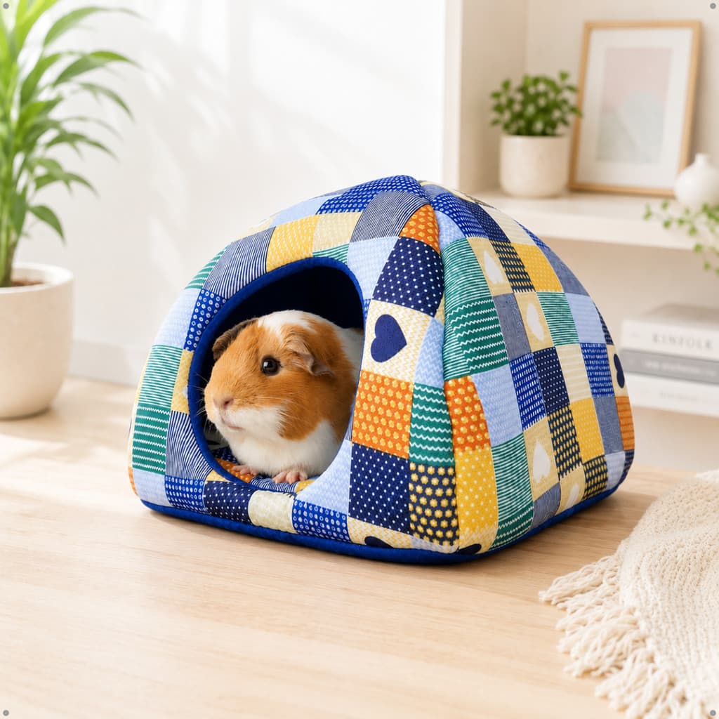 Toquinha Cabana Porquinho Da Índia , Hamster, Twisters, Calopsitas, Agapornes
