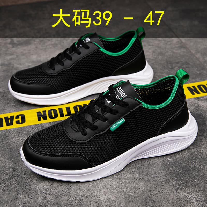 Sapatos de malha masculina malha respirável sapatos esportivos casuais verão 2024 novo estilo oco tênis tamanho grande 4