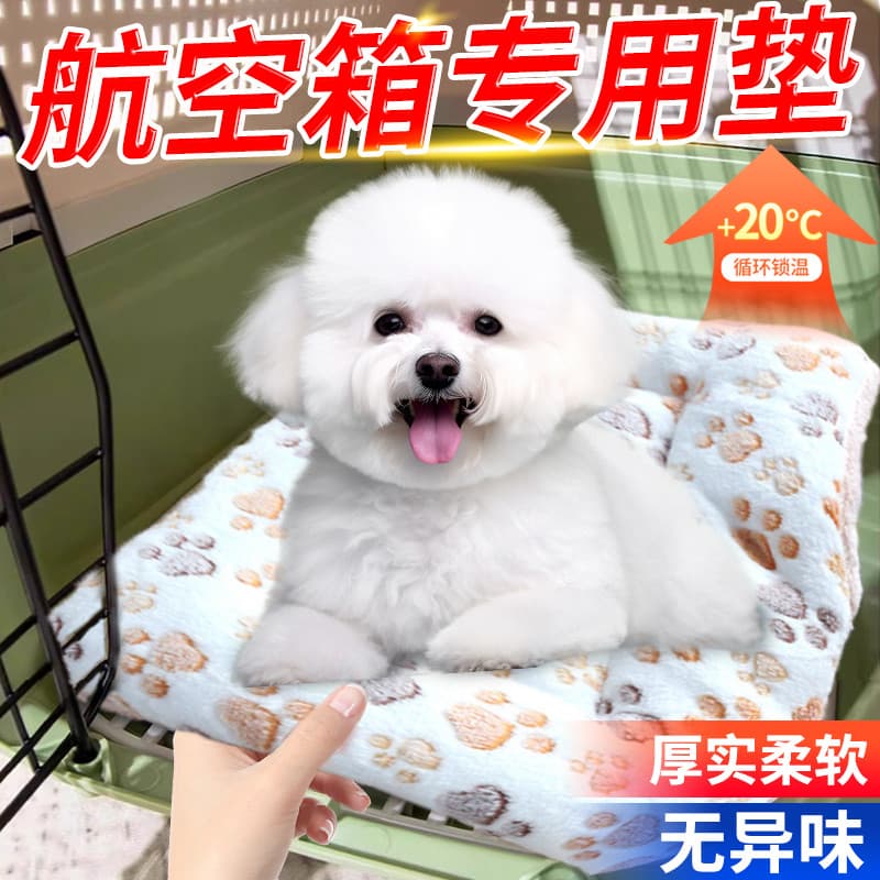 Caixa de ar almofada quente cão tapete especial inverno quente engrossado Coral velo Pet algodão almofada ninho inverno