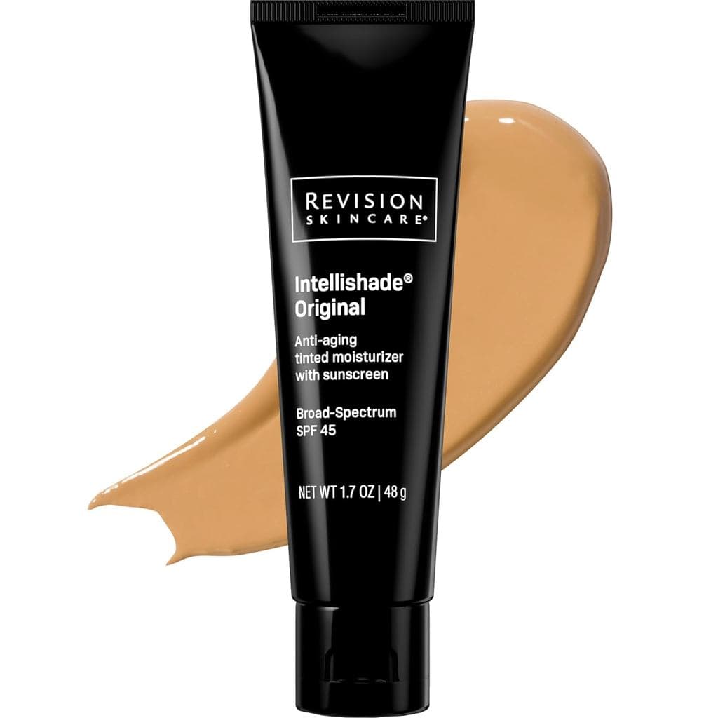 Cuidados de revisão Intellishade ®   Protetor Solar Original com FPS 45, Anti-Envelhecimento para o Rosto, Hidratante Di