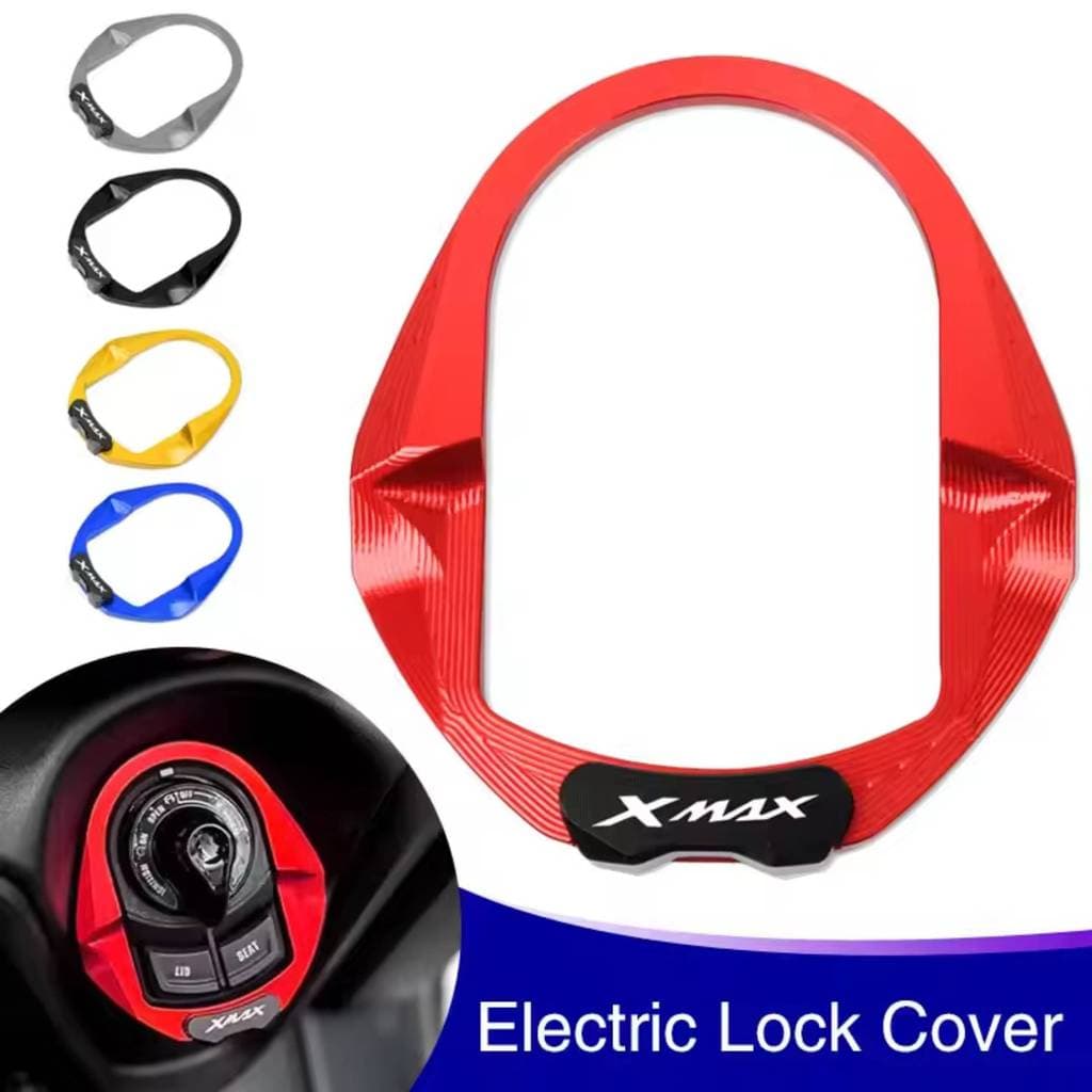 Para XMAX300 XMAX 300 X-MAX 2023 2024 Acessórios Da Motocicleta Fechadura Porta Elétrica Guarnição Capa Striker Interrup