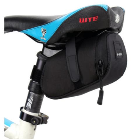 Bolsa traseira de bicicleta, bolsa de almofada para assento de Mountain bike, bolsa dobrável para assento de bicicleta,