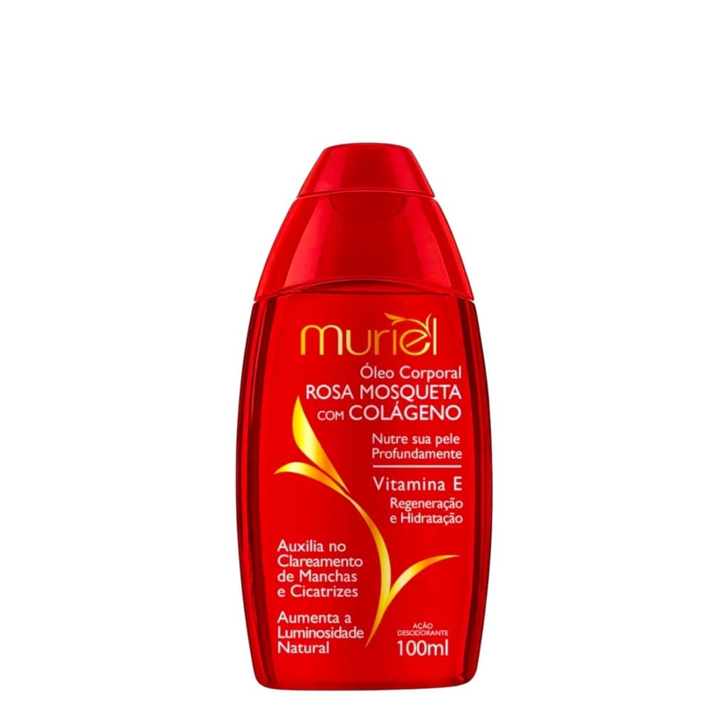Óleo Corporal Muriel Rosa Mosqueta com Colágeno 100 ml