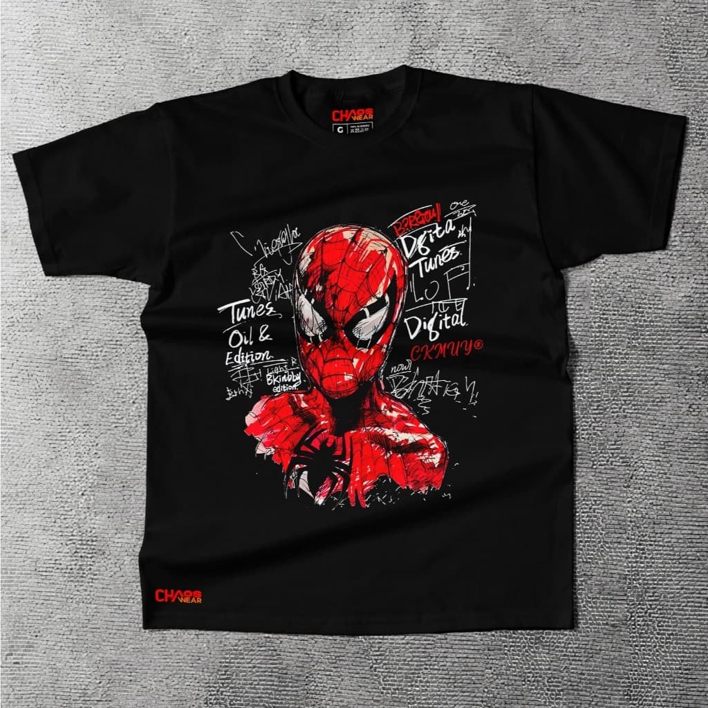 Camiseta Spider Man Streetwear Geek 100% Algodão Premium Camisa Homem Aranha Pai e Filho