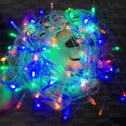 Pisca Pisca Led Natal 100 Luzes Coloridas De 9.7m Com 8 Funções Colorido 127v