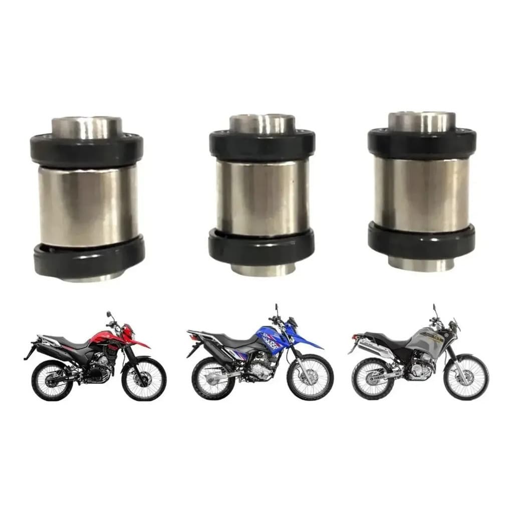 Kit Buchas Pro Link Xtz Crosser 150 C/ Retentor 12 Peças