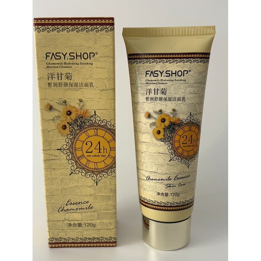 Feisi Shop Fair Hidratante Calmante Hidratante Limpador Camomila Produtos de Cuidados com a Pele Limpeza Profunda Remove