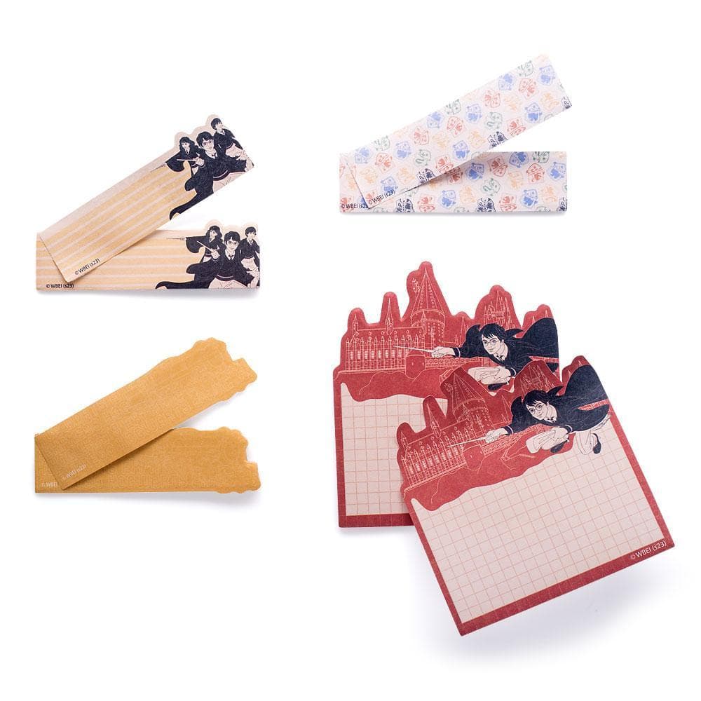 Bloco Adesivo Harry Potter Kit 4 Post-its Decorados LeoArte office sticks