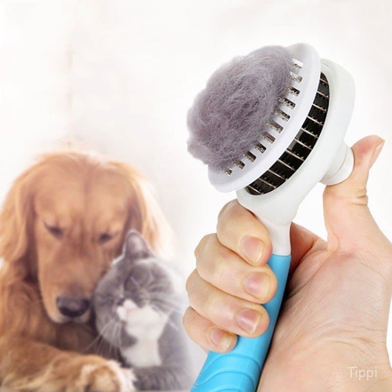 2/3/4 Pcs Escova Para Remover Pelo De Gato E Cachorro Design De Dentes Concentrados Limpeza Rapida E Confortavel Para O