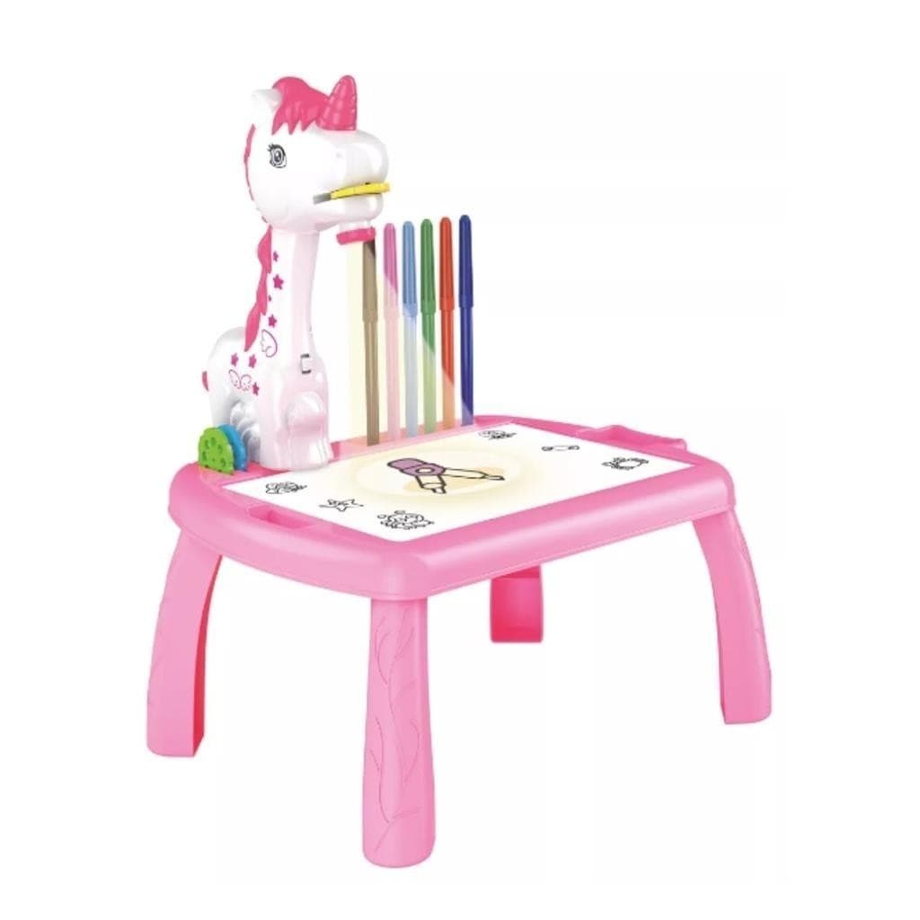 Mesinha Projetora Unicórnio com Canetinhas – Zoop Toys