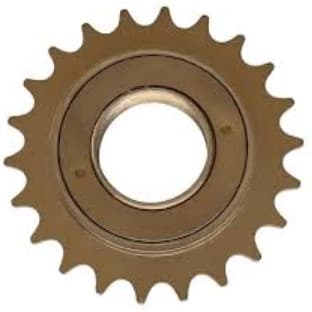 Catraca Roda Livre 22D Esferada Pião Pinhão Livre para Bicicleta Bike WG Dourada