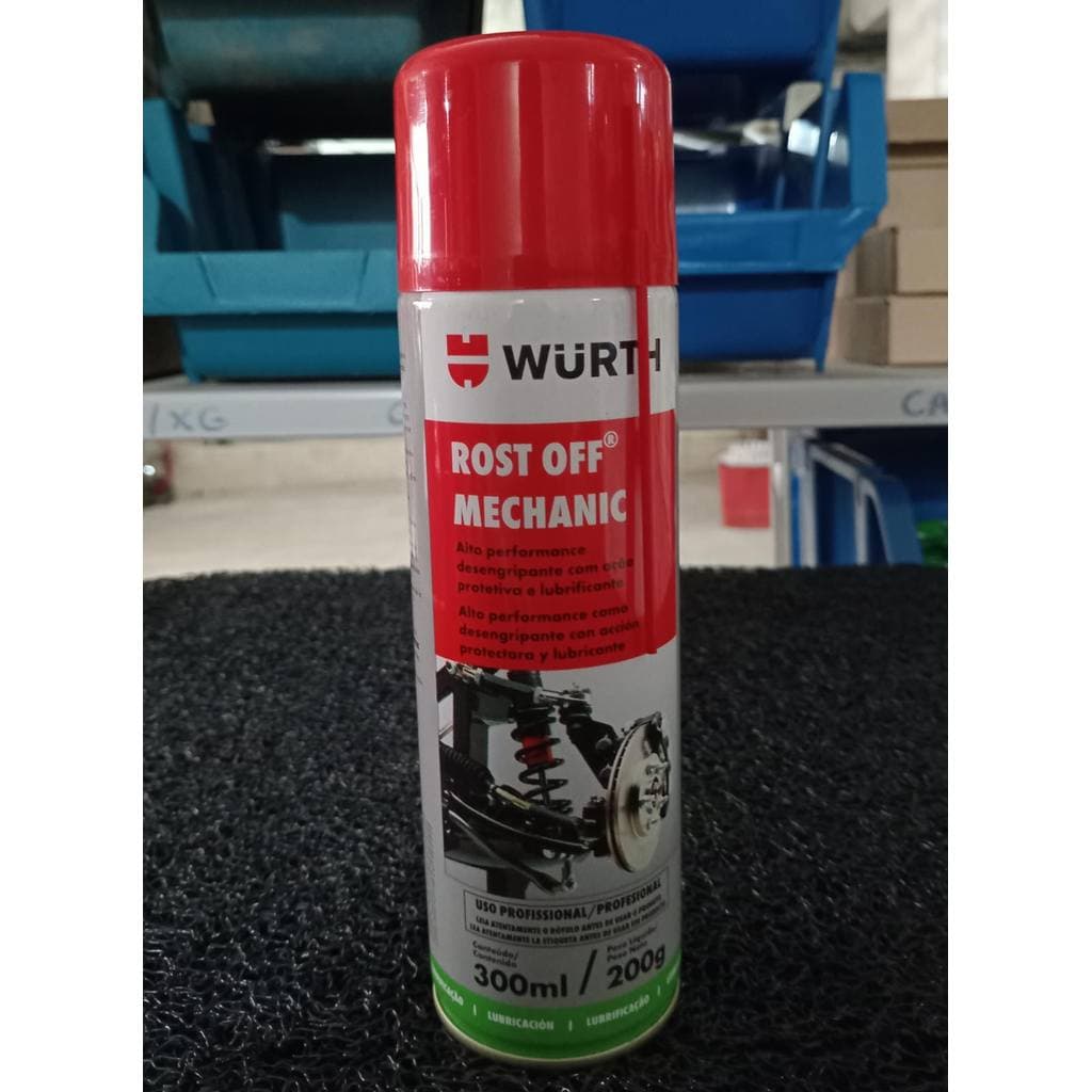 Rost Off Wurth 300ml Desengripante Spray Anti Ferrugem Lubrificante Multiuso