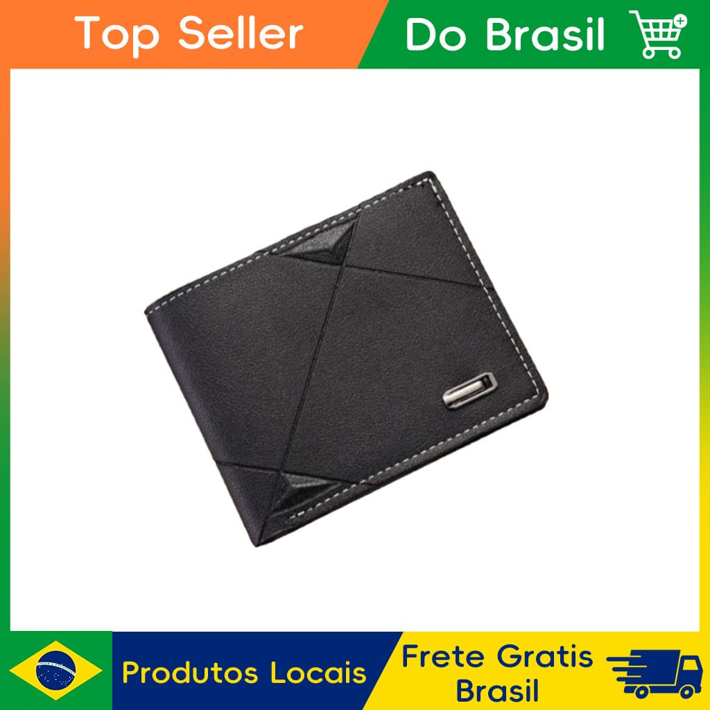 CHENXIAOHONG Carteira Masculino Carteira De Couro Carteira Slim Carteiras Carteira Pequena WalletBag