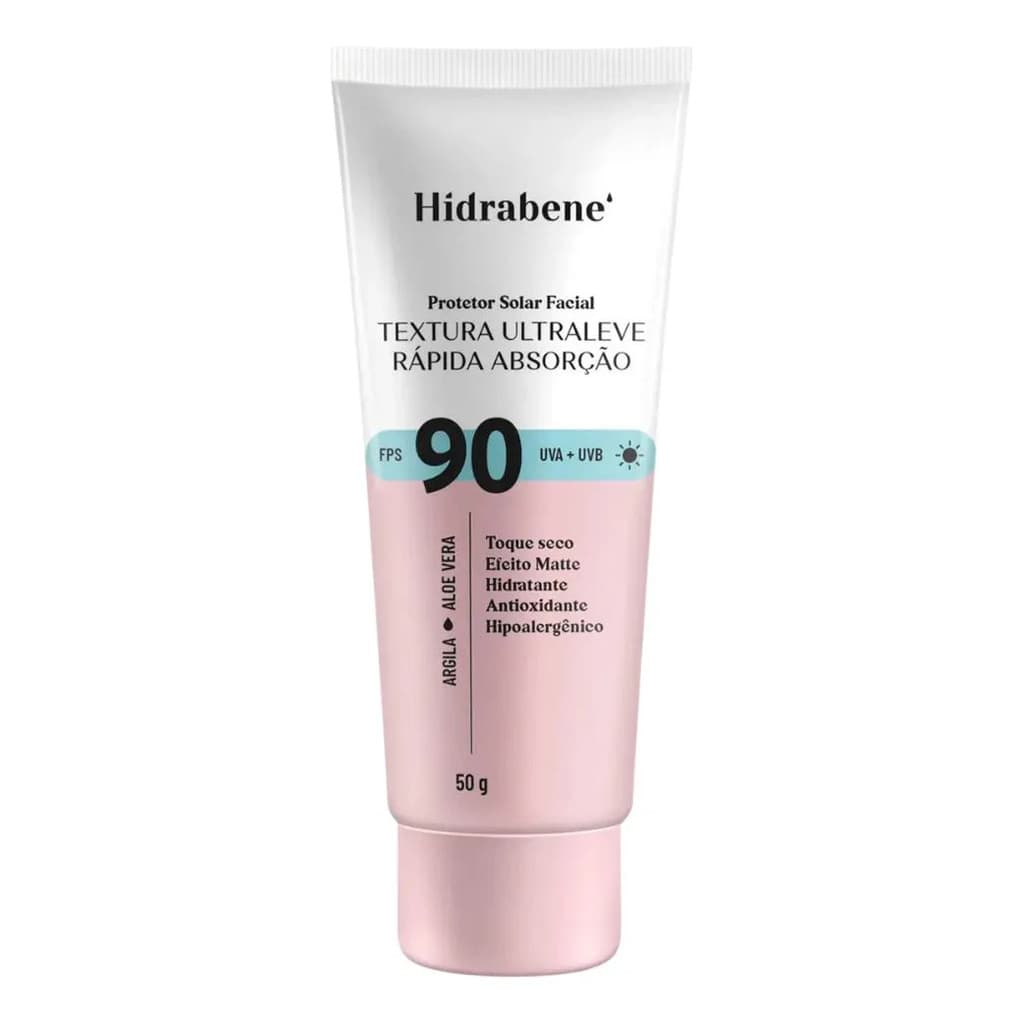 Protetor Facial Fps 90 Hidrabene 50g
