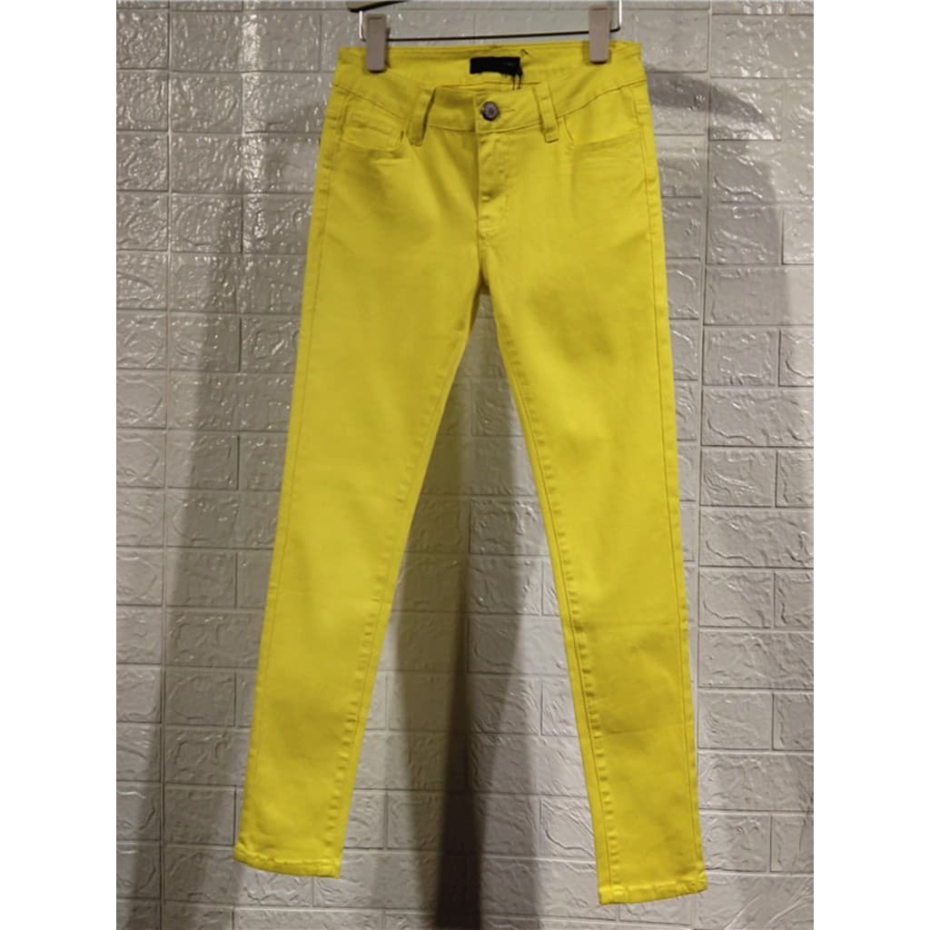 R RMEO/romântico uma primavera Casual feminino Jeans calças de algodão cintura baixa mais magro olhar pernas longas All-