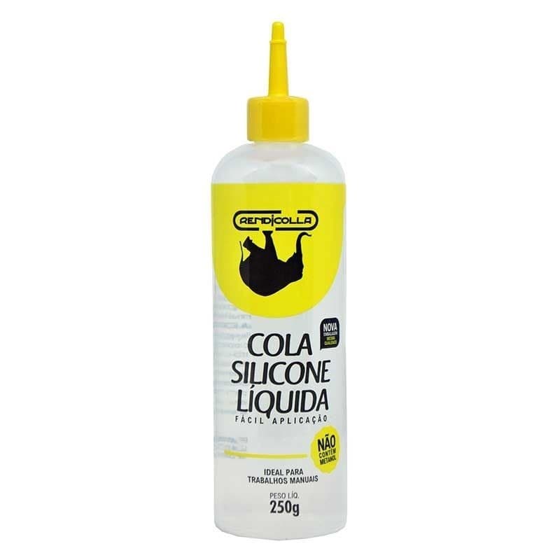 COLA DE SILICONE LÍQUIDA 250g RENDICOLLA PARA ARTESANATO/ESCOLAR