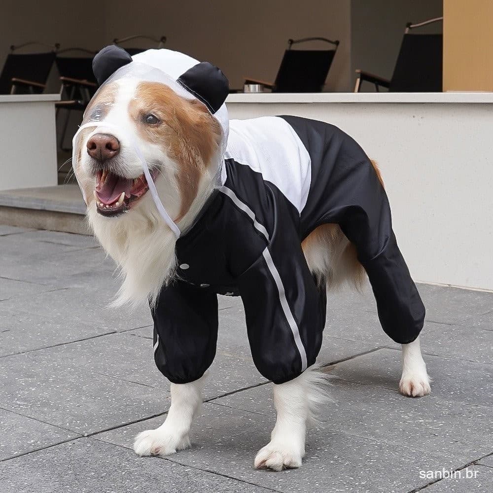 Roupas Impermeáveis Para Cães Pequenos E Médios Capa De Chuva Yorkies Chihuahua Macacão Com Capuz Animais De Estimação
