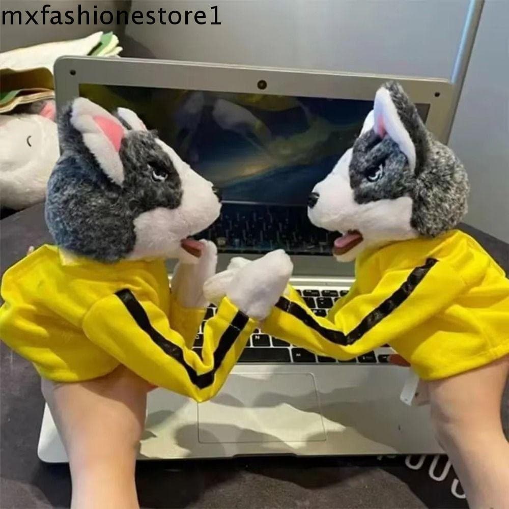 Fantoche De Mão Boxer MXFASHIONE , Crianças Gits Com Som Boneca Luva Kung Fu , Brinquedo De Batalha De Dedo De Desenho A