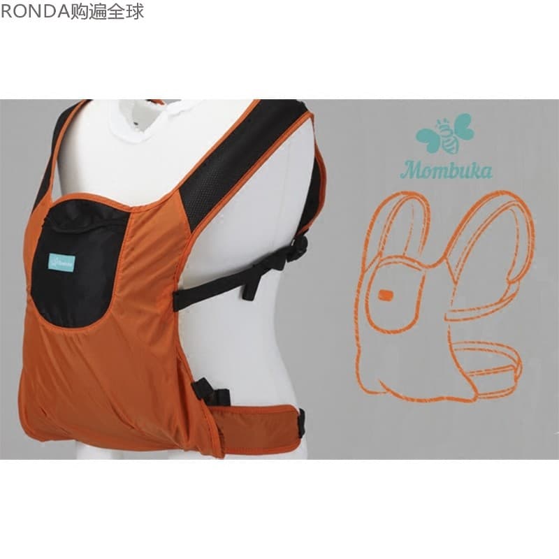 Coreia coreia mubuka estilo coreano frente-holding à prova dwaterproof água portador de bebê portador de bebê segurando