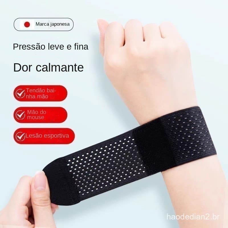 TFCC Suporte de pulso esportivo Badminton Tênis Basquete Aptidão Pular Corda Bandagem elástica Suporte de pulso Estilo f