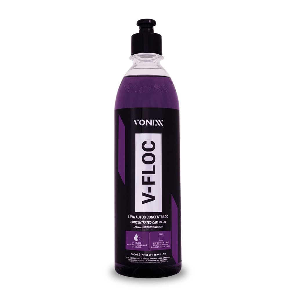 Shampoo Automotivo Vonixx V-floc Concentrado Ph Neutro Lavagem Eficiente